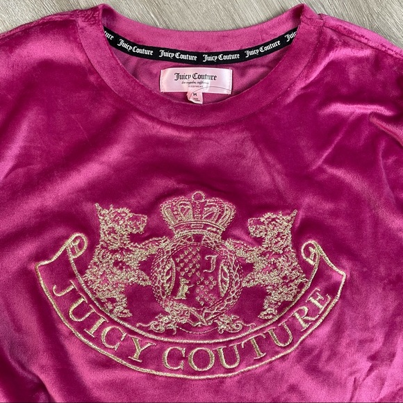 NWT Juicy  Couture Velour Loungewear set Medium - Picture 7 of 7